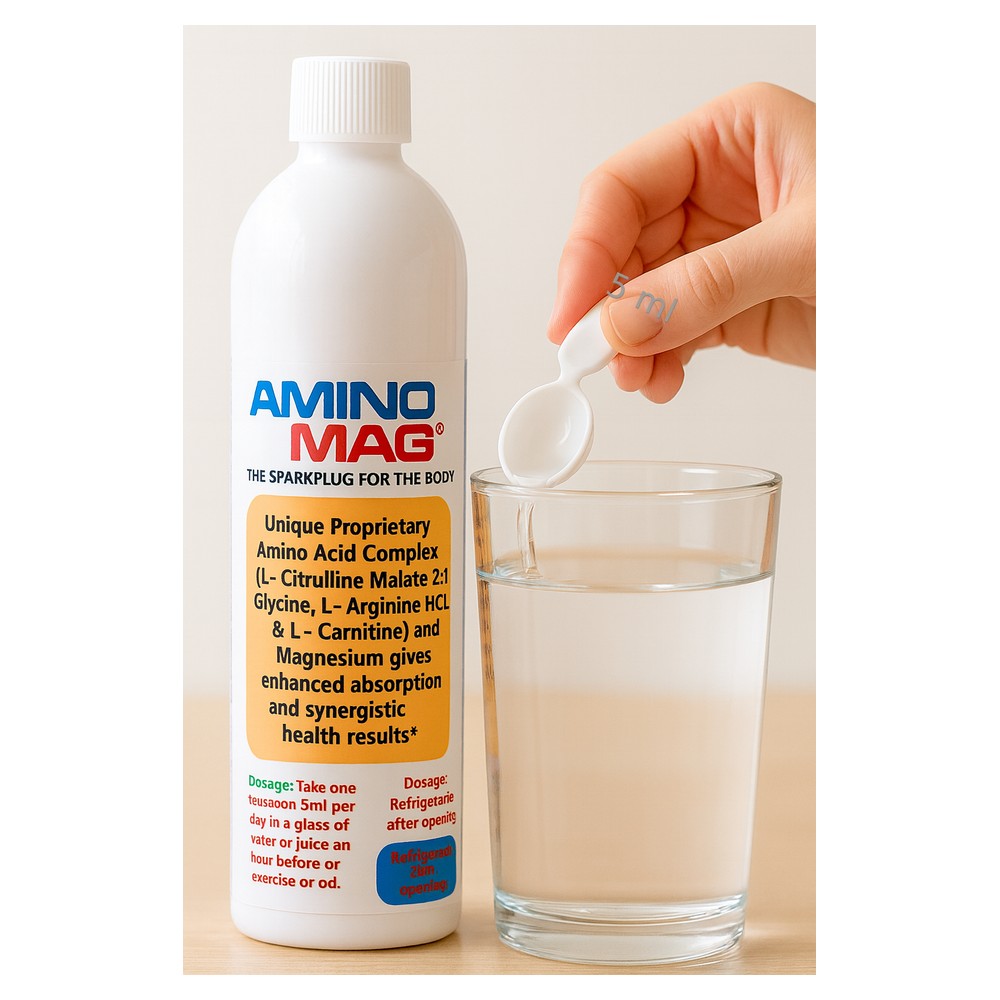 AminoMag 5ml Serving — The Sparkplug for the Body